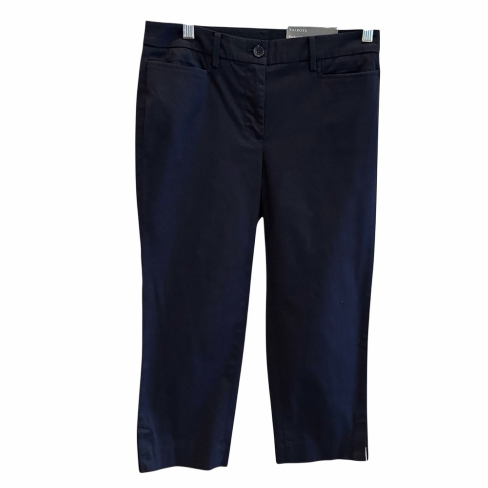 Talbots Perfect Skimmer Crop Pants NWT - Picture 3 of 10